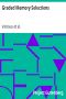 [Gutenberg 25639] • Graded Memory Selections